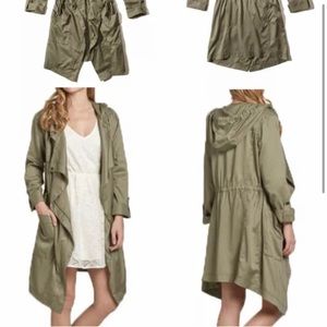 Hollister light trench coat